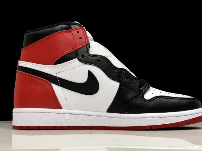 Rep MAX 555088-125 Retro Air Black 1 Toe Jordan 0406